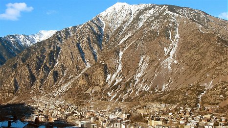 Andorre-la-Vieille Capitale de la Principaut&eacute; d'Andorre