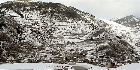 Canillo premi&egrave;re des 7 paroisses de la Principaut&eacute; d'Andorre dans l'ordre protocolaire